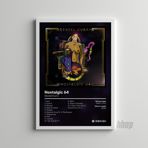 Denzel Curry - Nostalgic 64 -Album Poster-image