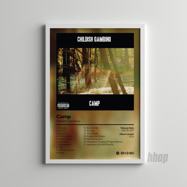 Childish Gambino - Camp - Album Poster-image
