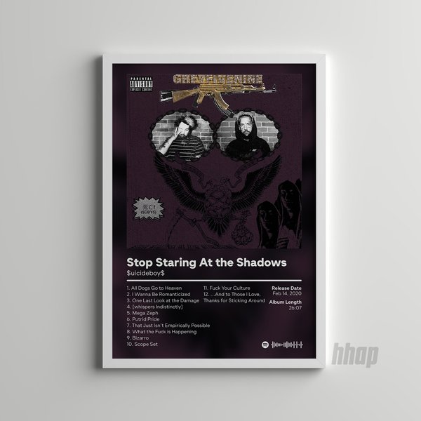Suicideboys - Stop Staring At The Shadows - Album Poster-image