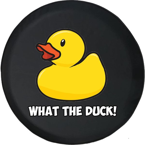 Tire Covers Yellow What The Duck Spare Tire Covers-image