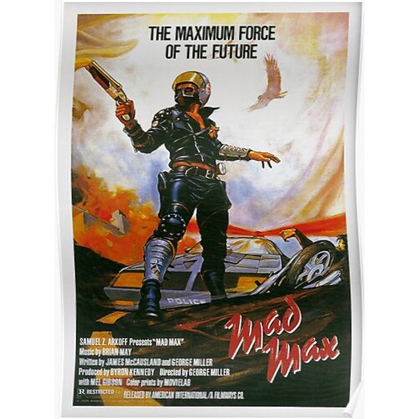Mad Max Original Vintage Premium Matte Vertical Poster-image