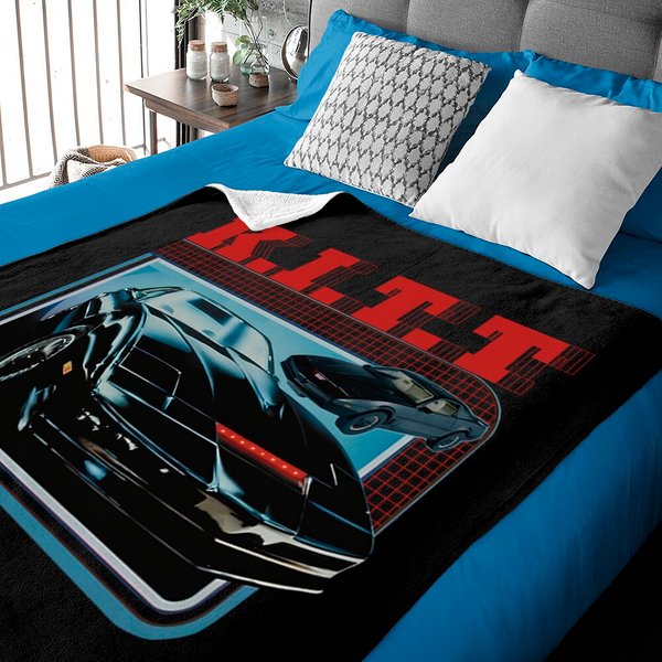 K.i.t.t. Knight Rider Vintage Baby Blankets