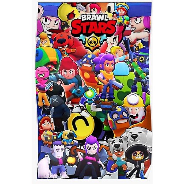 A Brawl Team Poster Premium Matte Vertical Poster-image