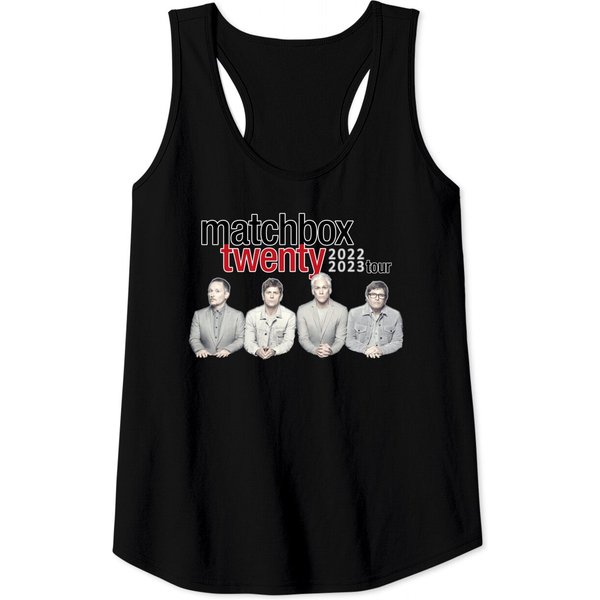 Matchbox Twenty 2023 Tour Tank Tops - Mb20 Fan Gear-image