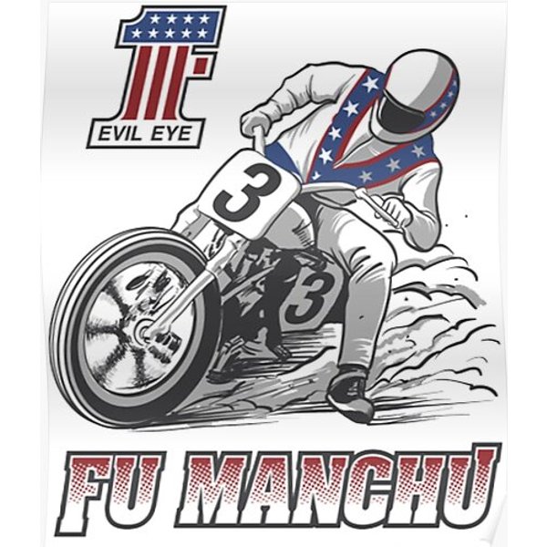 Fu Manchu Poster Premium Matte Vertical Poster-image