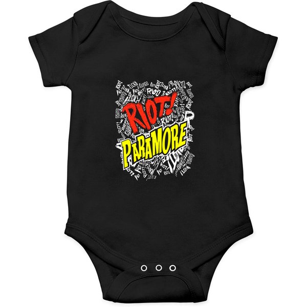 Vintage Riot Paramore Onesies, Rock Band Onesies-image