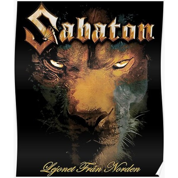 Sabaton Metal Music Premium Matte Vertical Poster-image