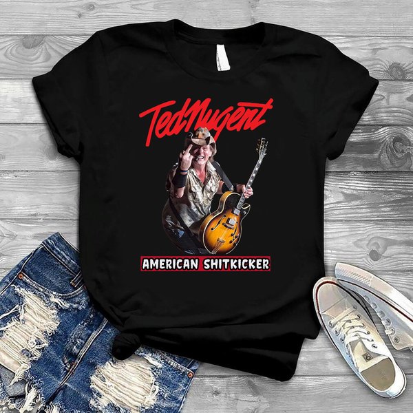 Ted Nugent Vintage T-Shirt, Ted Nugent Cat Scratch Fever Tee-image