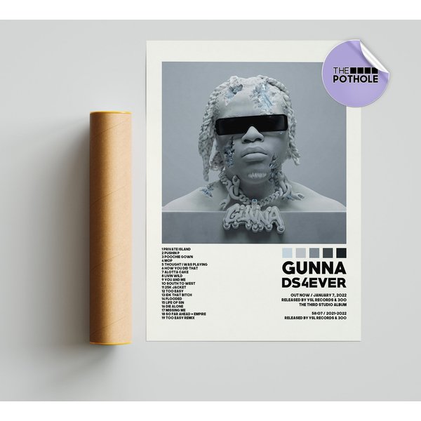 Gunna Poster | Ds4Ever Poster-image