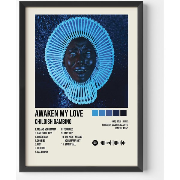 Childish Gambino Poster | Awaken, My Love-image