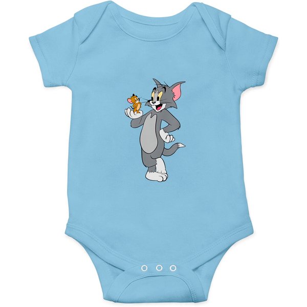 Tom And Jerry Onesies, Tom&jerry Cartoon Character Chasing Funny Family Gift