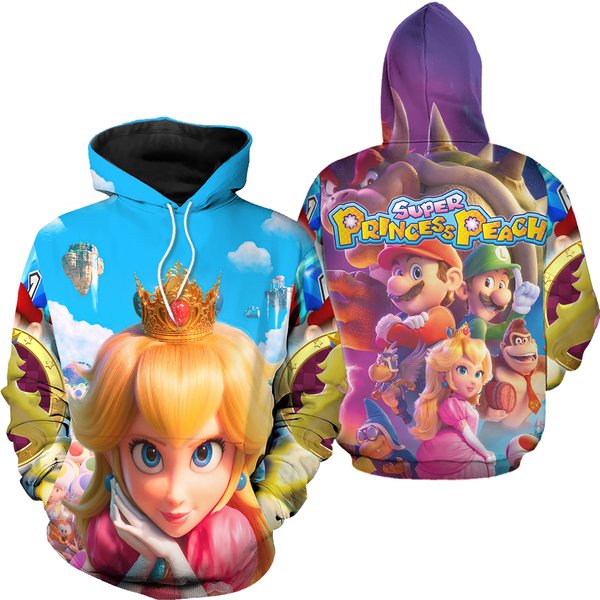 Mario Bros Prince Peach Hoodie-image