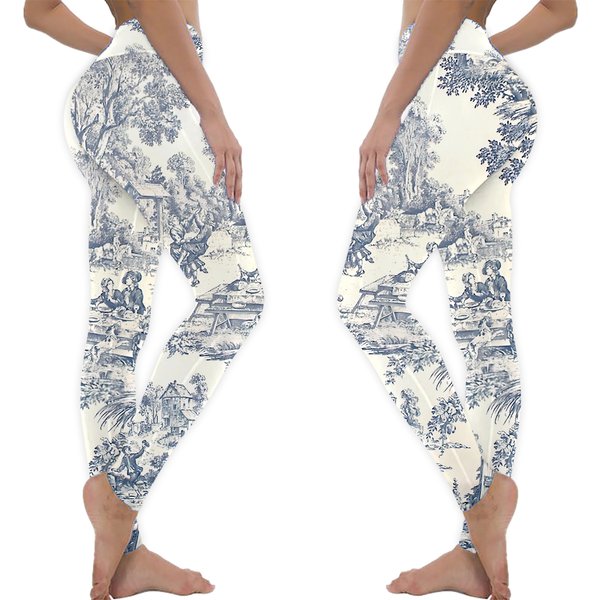 Toile De Jouy Number 2 Leggings-image