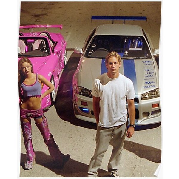 Brian And Suki- 2 Fast 2 Furious Premium Matte Vertical Poster-image