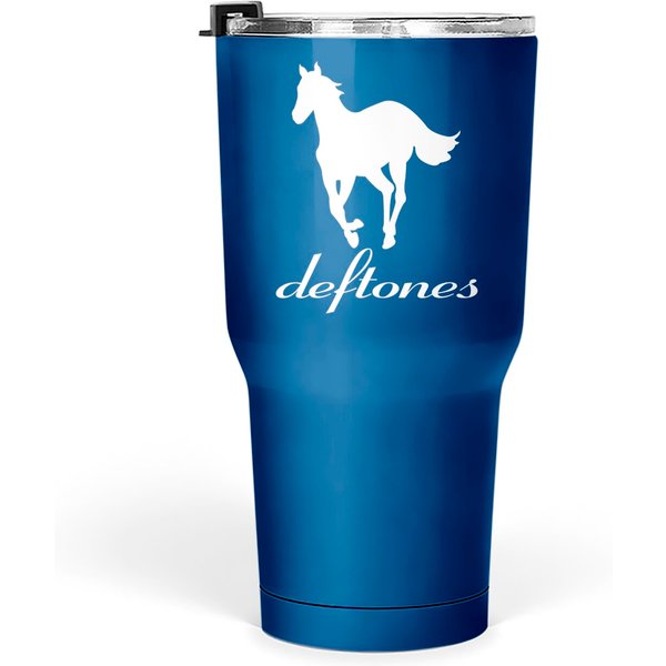 Vintage Deftone White Pony Tumblers 30 Oz-image