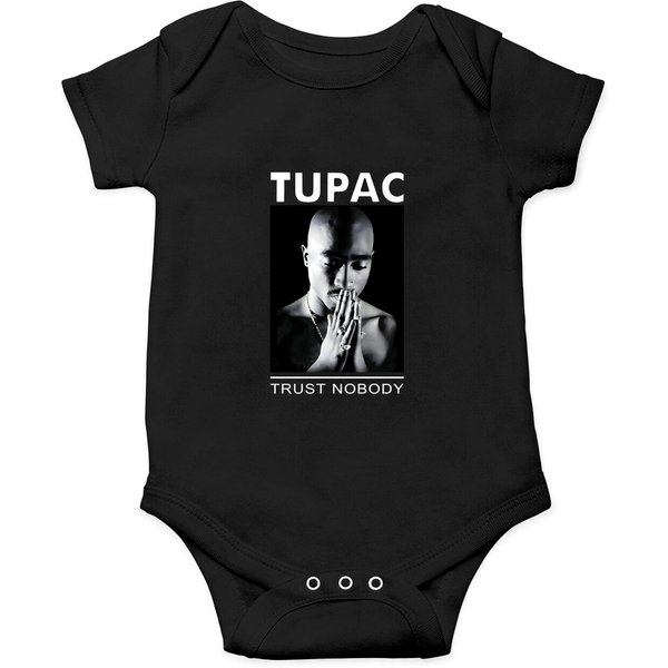 Vintage Trust Nobody 2Pac Onesies, 2Pac Onesies-image