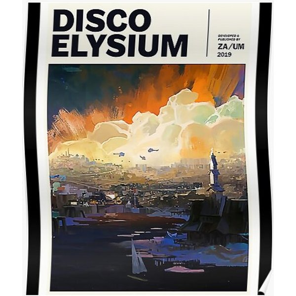 Disco Elysium Art Print - Premium Matte Vertical-image