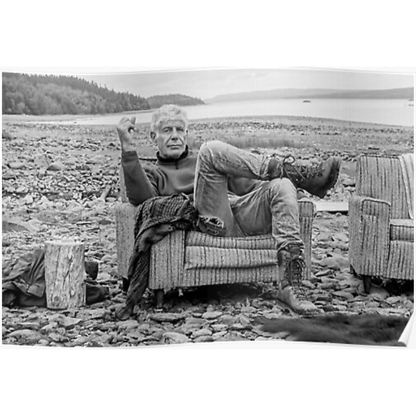 Sea Bourdain Side Premium Matte Vertical Poster-image