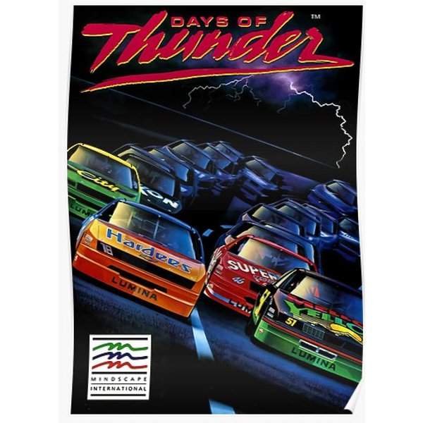 Days Of Thunder Premium Matte Vertical Poster-image