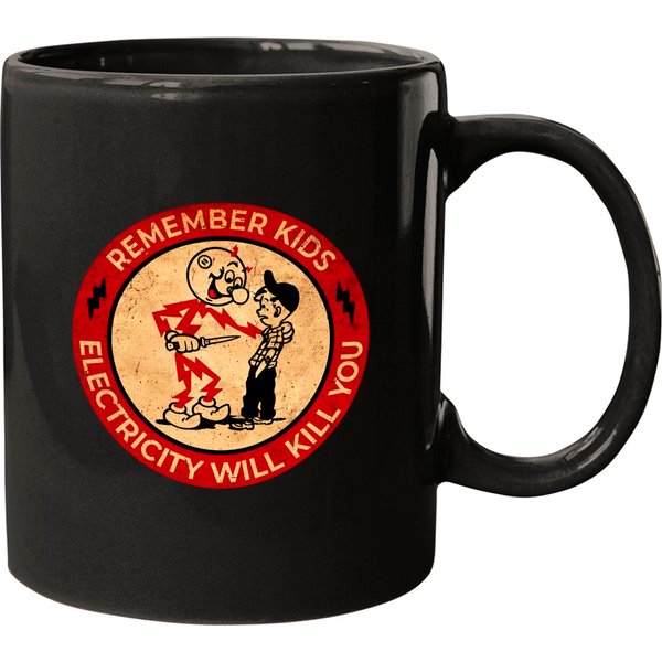 Electricity Will Kill You Mugs-image