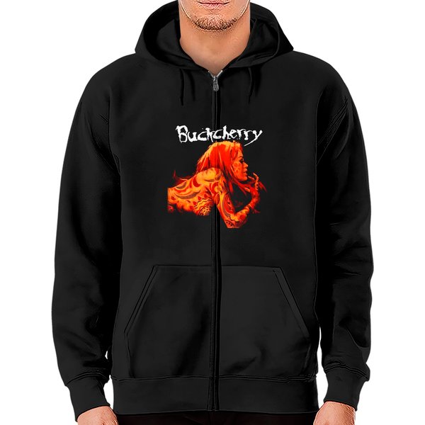 Vintage Buckcherry Timebomb Tour Zip Hoodies-image