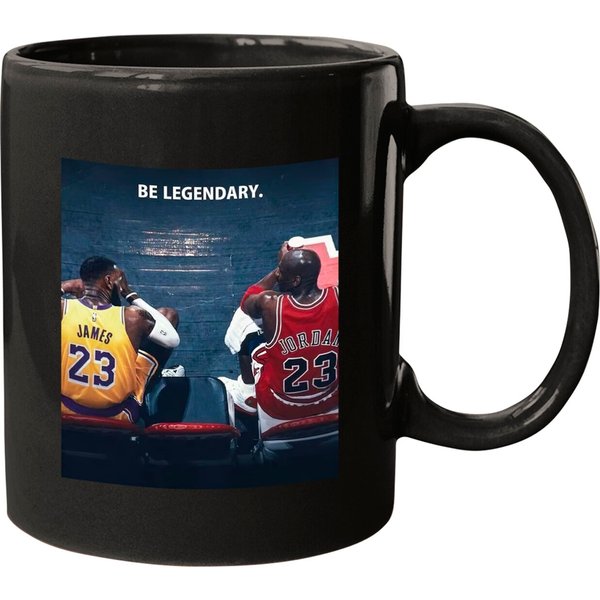 Lebron James Mugs, Michael Jordan Mugs, 23 Legends Mugs-image