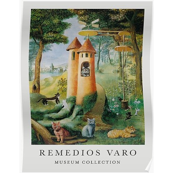 Cats Paradise | Remedios Varo Premium Matte Vertical Poster-image