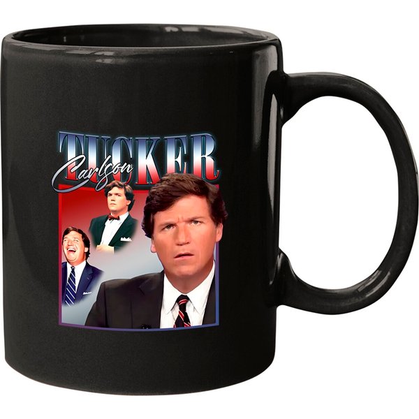 Tucker Carlson Face Mugs