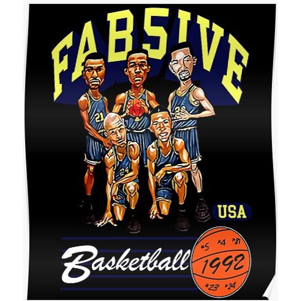 Fab Five Michigan Premium Matte Vertical Poster-image