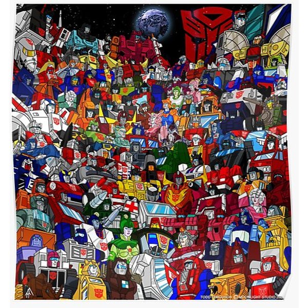 2022 Updated G1 Autobots Poster Premium Matte Vertical Poster-image