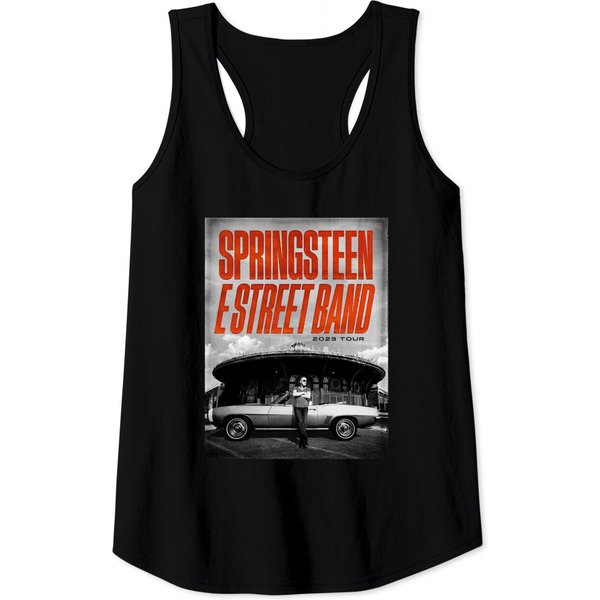 Bruce Springsteen 2023 Tour Tank Tops, Vintage Bruce Springsteen-image
