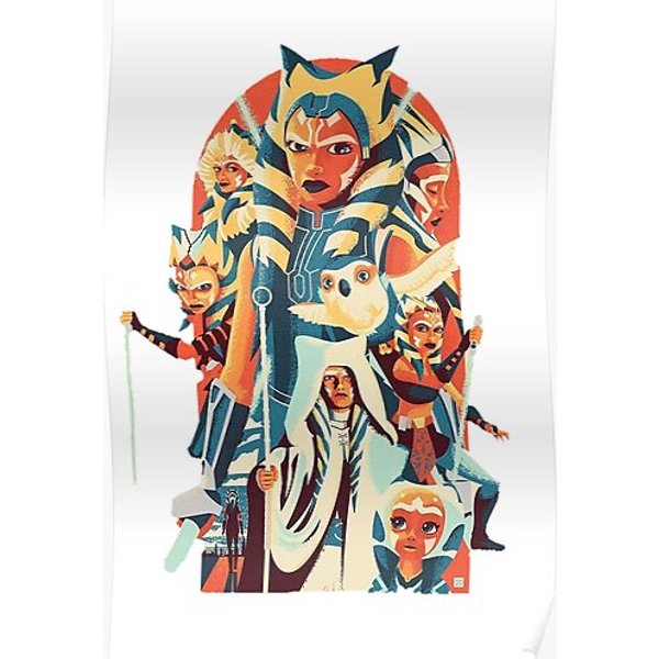 Ahsoka Tano Premium Matte Vertical Poster-image