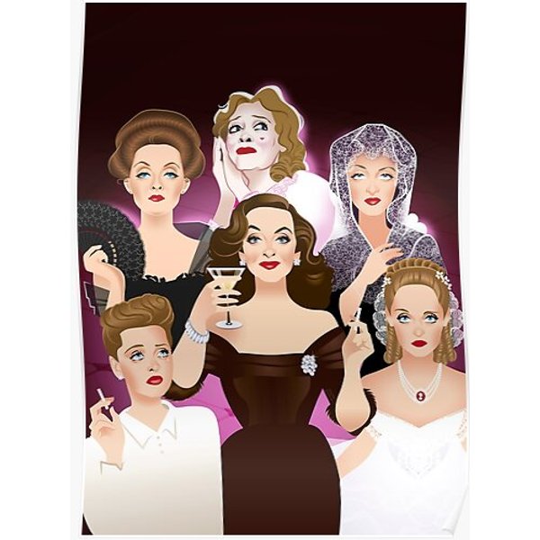 Bette Davis Premium Matte Vertical Poster-image
