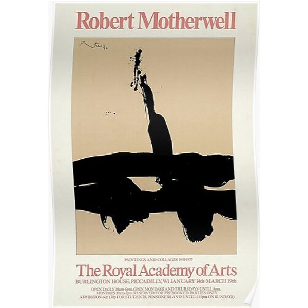 Robert Motherwell Design Premium Matte Vertical Poster-image