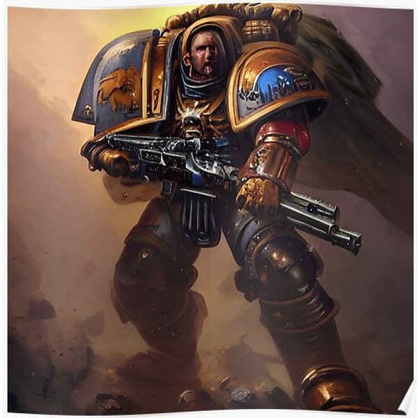 Warhammer Premium Matte Vertical Poster-image