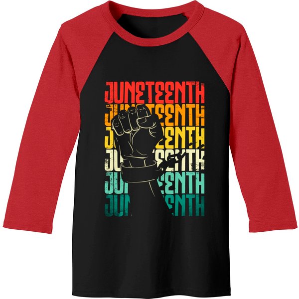Juneteenth Black History Month Quote - Black History - Baseball Tees-image