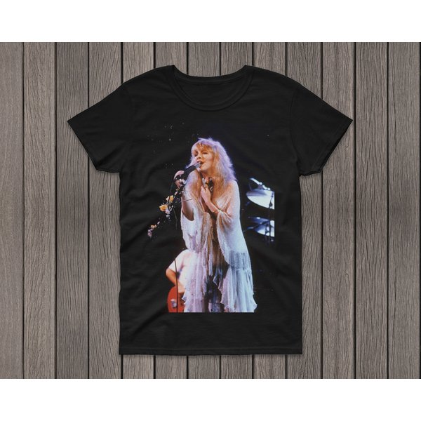 Stevie Nicks Gothic Artwork Vintage T-Shirt, Stevie Nicks Shirt-image