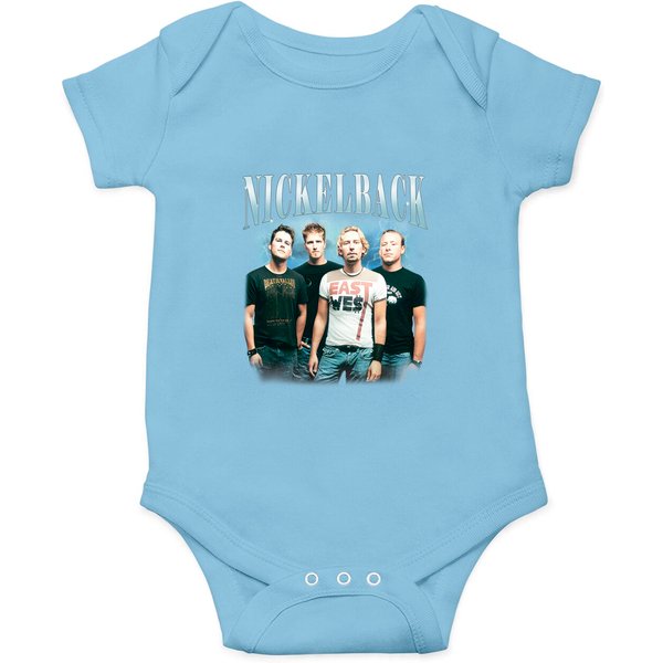 Vintage Nickleback Band Onesies, Nickleback Get Rollin New Album Onesies-image