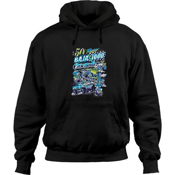 Racing Triple X Off Road Baja 1000 Race Ensenada Hoodies-image