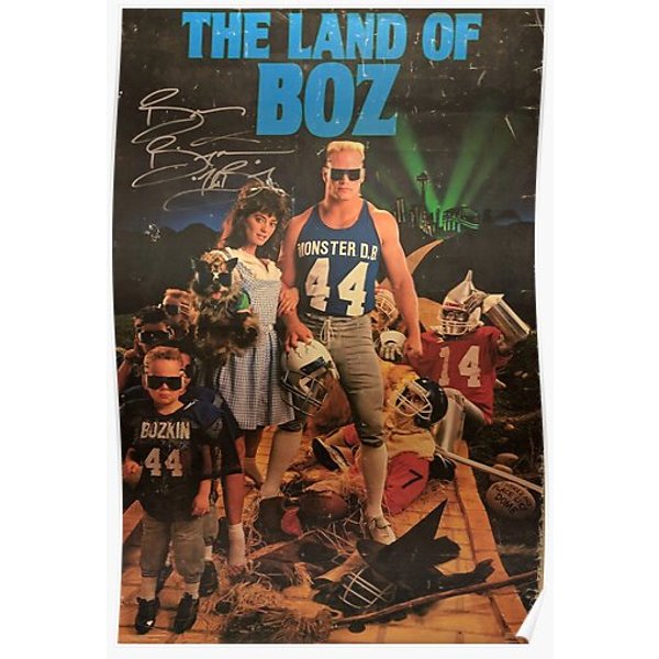 The Land Of Boz Premium Matte Vertical Poster-image