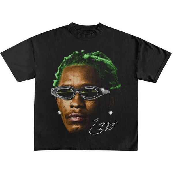 Young Thug Tee, Rap T-Shirt Concert Merch Kanye Thugger Slime Season-image