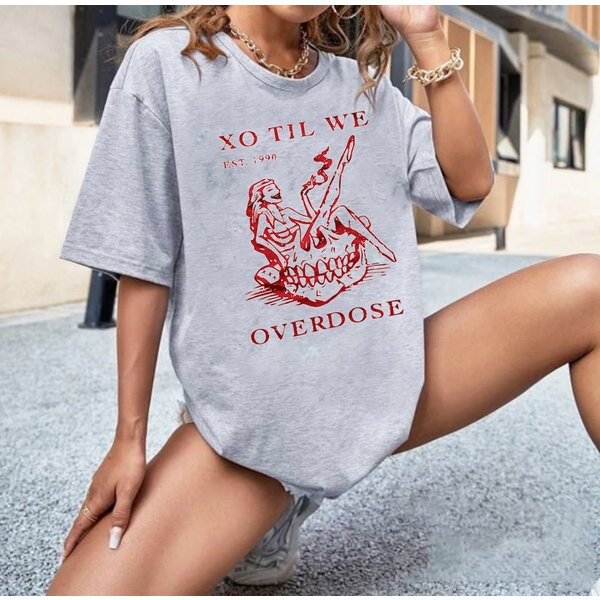 Weeknds Xo Till We Overdose Shirt, Weeknds Starboy Tour Album, Album Music Trend 2023-image