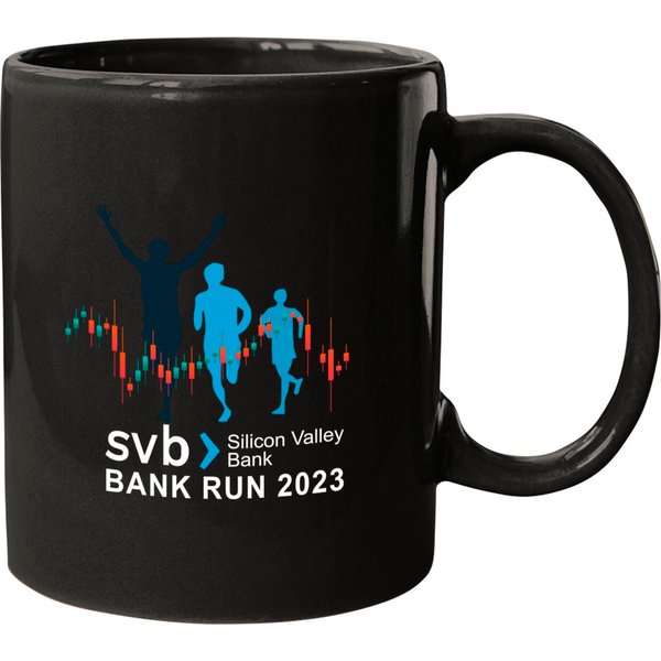Svb Silicon Valley Bank Run Mugs, Time For A Bank Run Svb Mugs, Project Management-image