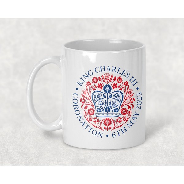 King Charles Coronation Mug & Coaster Memorabilia 2023-image
