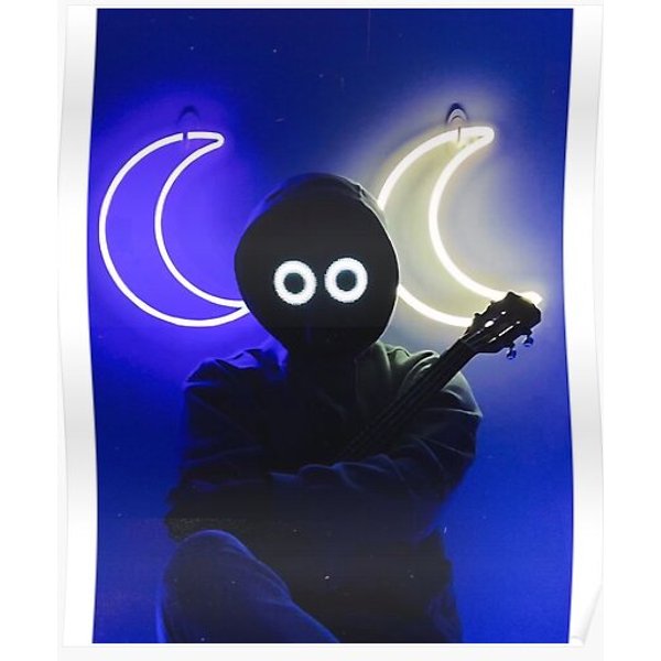 Boywithuke Two Moons Premium Matte Vertical Poster-image