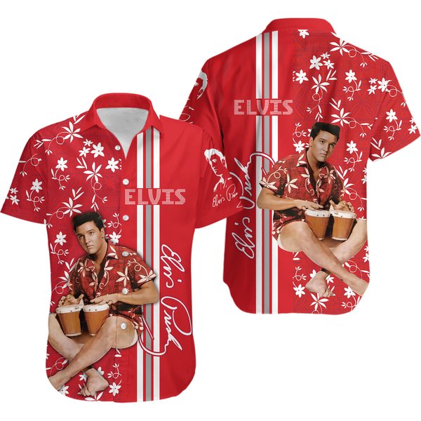 Elvis Presley Aloha Hawaiian Shirt-image