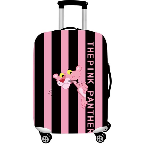 Pink Panther Luggage Cover, Cartoon Bag Cover-image