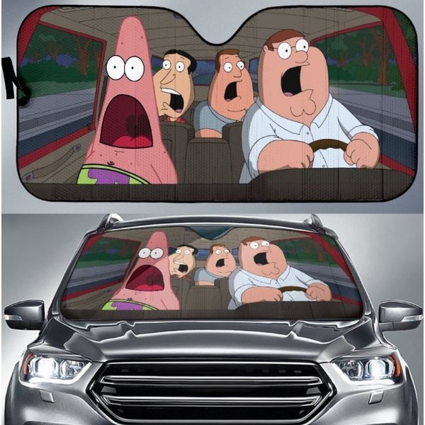 Family Guy Car Sunshade-image