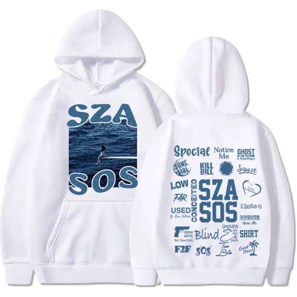 Sza Full Tracklist Hoodie, Vintage Fan Merch-image