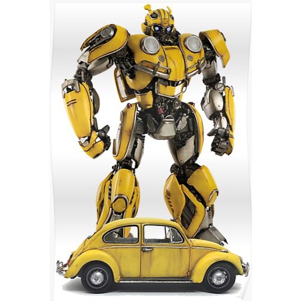 Bumblebee Transformer Premium Matte Vertical Poster-image